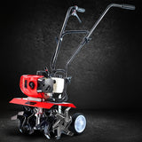 NNEDSZ 88CC Garden Cultivator Tiller Petrol Rotary Hoe 36 Tines Rototiller