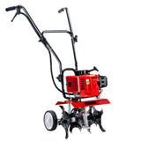 NNEDSZ 65CC Garden Cultivator Tiller Petrol Rotary Hoe 16 Tines Rototiller