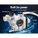 NNEDSZ 65CC Garden Cultivator Tiller Petrol Rotary Hoe 16 Tines Rototiller