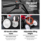 NNEDSZ 65CC Garden Cultivator Tiller Petrol Rotary Hoe 16 Tines Rototiller