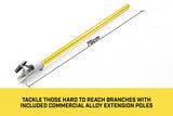 NNEDPE Tradesman 62cc Petrol Multi Tool Chainsaw Line Garden Trimmer - Gold