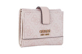 NNEKG Guess Cordelia Logo Petite Trifold Wallet (Blush Logo)