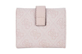NNEKG Guess Cordelia Logo Petite Trifold Wallet (Blush Logo)