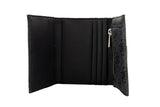 NNEKG Guess Cordelia Logo Slg Petite Trfld Wallet (Coal Logo)