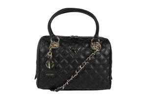 NNEKG Guess Cessily Box Satchel (Black)