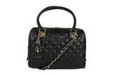 NNEKG Guess Cessily Box Satchel (Black)