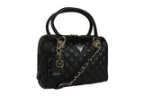 NNEKG Guess Cessily Box Satchel (Black)