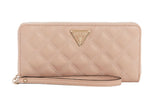 NNEKG Guess Cessily Slg Large Zip Around Wallet (Rosewood)