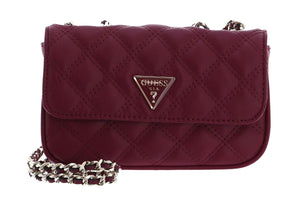NNEKG Guess Cessily Micro Mini Handbag (Plum)