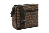 NNEKG Guess Ave Crossbody Bag (Brown Black)