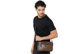 NNEKG Guess Ave Crossbody Bag (Brown Black)