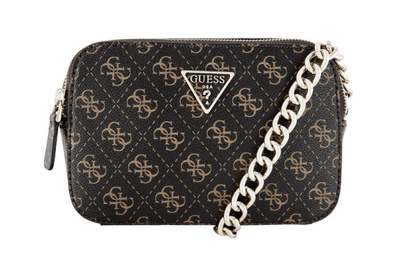 NNEKG Guess Noelle Crossbody Camera Bag (Brown Logo)