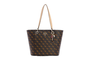 NNEKG Guess Noelle Small Elite Tote Bag (Brown Logo)