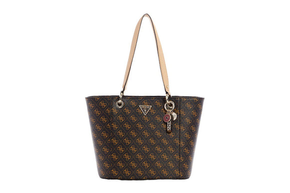 NNEKG Guess Noelle Small Elite Tote Bag (Brown Logo)