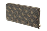 NNEKG Guess Noelle Slg Cheque Organiser Wallet (Brown Logo)