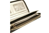 NNEKG Guess Noelle Slg Cheque Organiser Wallet (Brown Logo)