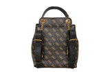 NNEKG Guess Cordelia Logo Flap Backpack (Brown Logo)