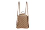 NNEKG Guess Manhattan Large Backpack (Latte Logo)