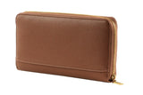 NNEKG Guess Destiny Slg Cheque Organizer Wallet (Cognac)