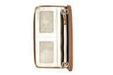 NNEKG Guess Destiny Slg Cheque Organizer Wallet (Cognac)