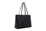 NNEKG Guess Downtown Chic Turnlock Tote Bag (Black)
