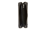 NNEKG Guess Downtown Chic Slg Large Zip Around Wallet (Black)