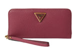 NNEKG Guess Downtown Chic Slg Large Zip Around Wallet (Plum)