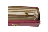 NNEKG Guess Downtown Chic Slg Large Zip Around Wallet (Plum)