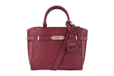 NNEKG Guess BEA Society Satchel (Plum)
