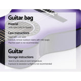 NNEDSZ 34 Inch Guitar Classical Acoustic Cutaway Wooden Ideal Kids Gift Children 1/2 Size Purple with Capo Tuner