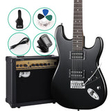 NNEDSZ Electric Guitar And AMP Music String Instrument Rock Black Carry Bag Steel String