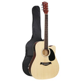 NNEDSZ 41 Inch Electric Acoustic Guitar Wooden Classical EQ With Pickup Bass Natural