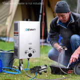 NNEDSZ 12V Portable Water Pressure Shower Pump