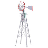 NNEDSZ 4FT 146cm Metal Ornaments Outdoor Decor Ornamental Wind Will