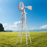 NNEDSZ 4FT 146cm Metal Ornaments Outdoor Decor Ornamental Wind Will