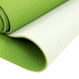 NNEDPE Powertrain Eco-Friendly TPE Pilates Exercise Yoga Mat 8mm - Green