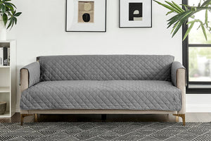 NNEKG Waterproof Sofa Cover 3 Seater (Grey)
