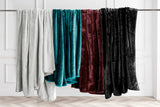 NNEKGE Plush Mink Blanket (Silver Single Double)