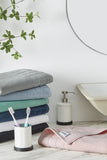 NNEKG 7 Piece 630GSM Aria Towel Set (White)