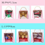 NNEOBA 10pcs/lot Portable Party Wedding Favor Gift Boxes Chocolate Treat Candy Gift Bag Baby Shower Birthday Party Decoration