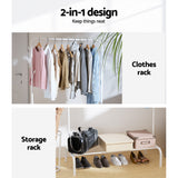 NNEDSZ Jena Clothes Rack Garment Rail Coat Hat Hanger Storage Display Stand