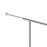 NNEDSZ Clothes Coat Rack Stand Portable Garment Hanging Rail Airer Adjustable