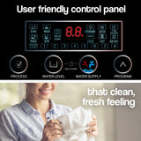 NNEMB 7kg Automatic Top Load Washing Machine Home Dry Wash Automatic Washer