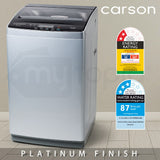 NNEMB Washing Machine 7kg Platinum Automatic Top Load Home Dry Wash