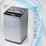 NNEMB Washing Machine 7kg Platinum Automatic Top Load Home Dry Wash