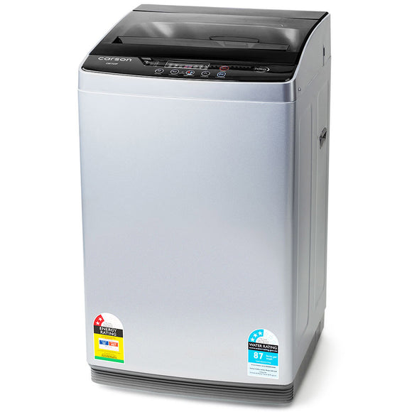 NNEMB Washing Machine 7kg Platinum Automatic Top Load Home Dry Wash