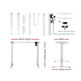 NNEDSZ Adjustable Desk Frame White