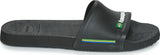 NNEKG Unisex Slide Brasil Thongs (Black Size 35 36 BR)