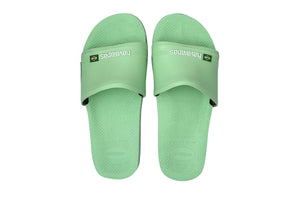 NNEKG Unisex Slide Brasil Thongs (Hydro Green Size 37 38 BR)