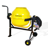 NNEDPE Kartrite Cement Concrete Mixer 63L Sand Gravel Portable 220W